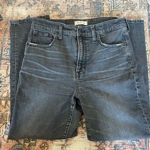 Madewell perfect vintage crop jean
